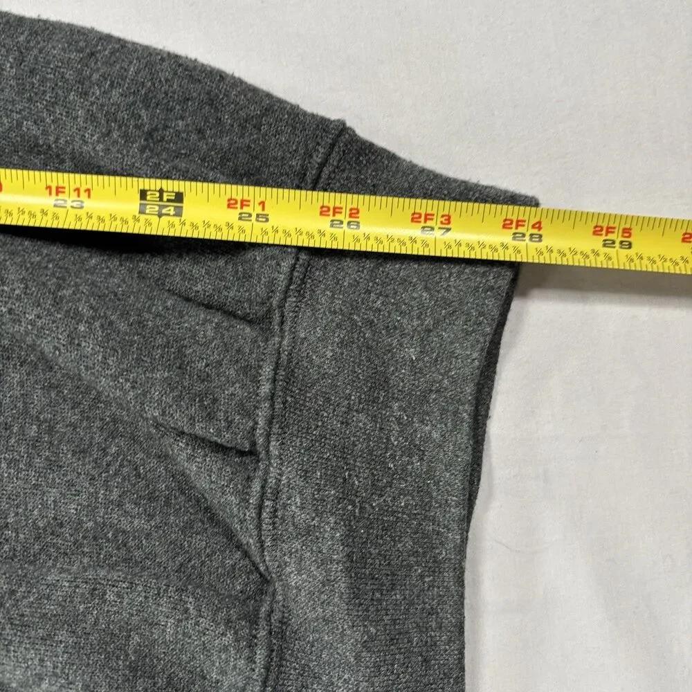 Vintage Y2K Nike Mini Swoosh Gray Pullover Crewneck Sweatshirt Men XL